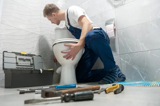 Débouchage WC à Thiais (après)